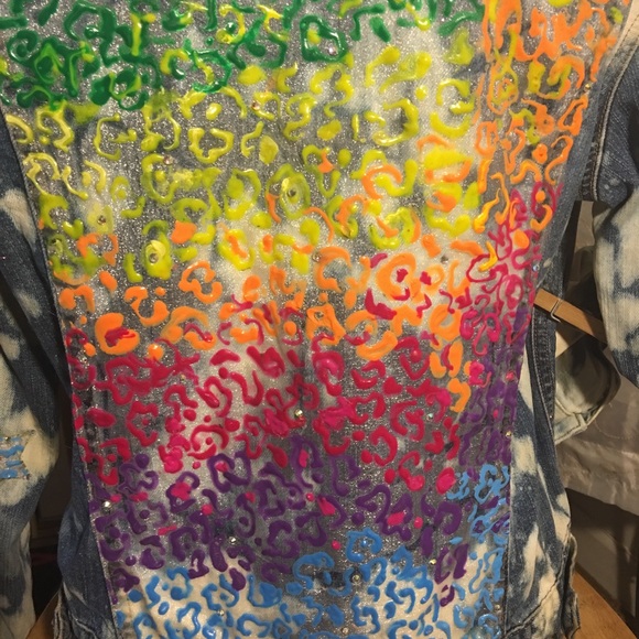 One of kind jean jacket - Picture 2 of 8